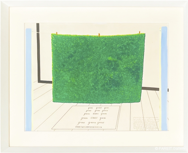 RAVEEL Roger - Ontwerp voor drogende was